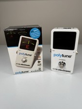 Pedal de efeitos de guitarra TC Electronic Polytune sintonizador poli cromático verdadeiro bypass comprar usado  Enviando para Brazil