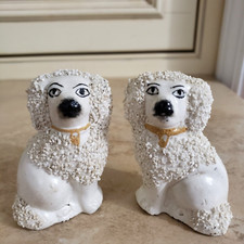 Antique pair staffordshire for sale  Vernon Hills