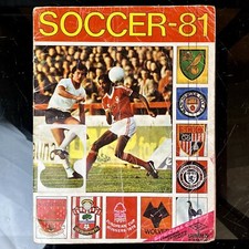 Vintage soccer sticker for sale  ELY