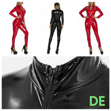 Damen wetlook jumpsuit gebraucht kaufen  Bremen