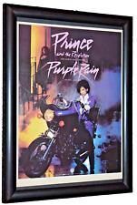PRINCE Framed A4 purple rain 1984 ALBUM Original promo ART poster comprar usado  Enviando para Brazil
