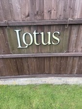 Vintage lotus sign for sale  MANCHESTER
