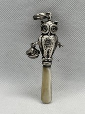 Rattle solid silver for sale  CAMBORNE