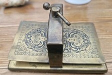 Antike spielkartenpresse gebraucht kaufen  Beelitz