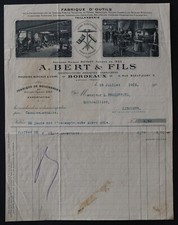Facture 1919 bordeaux d'occasion  Nantes-