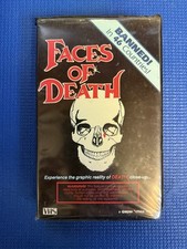 Faces death vhs for sale  Riverside