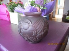 Vase verre moullé d'occasion  Hazebrouck