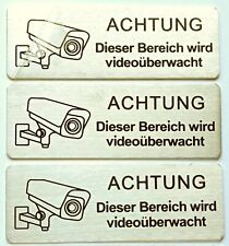 Schild achtung videoüberwachu gebraucht kaufen  Vlotho
