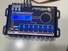 Equalizador cruzado processador de áudio digital Stetsom STX2848 2 - canais 8 comprar usado  Enviando para Brazil