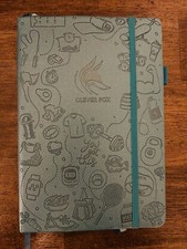 Clever Fox Food Journal Planner Tracker Health Goal Calorie Self Help comprar usado  Enviando para Brazil