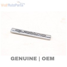 2005-2013 AUDI A3 QUATTRO - Emblema de porta-malas traseiro / Emblema Quattro 8H0853737, usado comprar usado  Enviando para Brazil