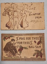 Vintage leather postcards for sale  Scottsbluff