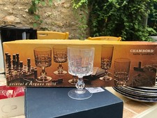 Verres vin cristal d'occasion  Poitiers