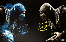 Foto autografada por Mortal Kombat Scorpion Sub Zero 11x17 Beckett certificado de autenticidade 978 comprar usado  Enviando para Brazil