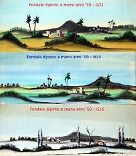 Fondale presepe dipinto usato  Chivasso