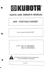 Kubota m70 posthole for sale  Niagara Falls