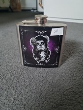 Flachmann edelstahl gothic gebraucht kaufen  Hoya