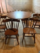 dining table 4 chairs w leaf for sale  Marengo