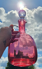 Vintage cranberry hand for sale  FELIXSTOWE
