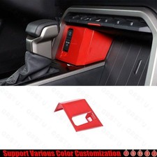 2022-2024 Para Toyota Tundra Vermelho Brilhante Eletrônico Quadro de Freio de Mão Acabamento 1* comprar usado  Enviando para Brazil