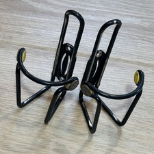 Gaiolas de garrafa de água Elite Ciussi leve tubular preto amarelo vintage A1 comprar usado  Enviando para Brazil
