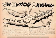 Original canoe bean d'occasion  Expédié en Belgium