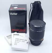 Vivitar 500mm mirror for sale  Romeo