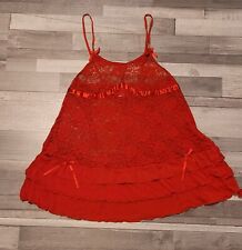 Negligee transparent rot gebraucht kaufen  Sandersleben
