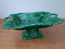 Vintage green majolica for sale  SOUTHAMPTON