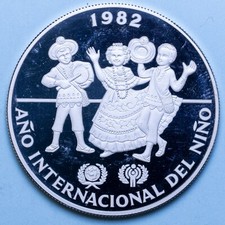 Panama balboas 1982 usato  Firenze