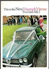 Triumph vitesse litre for sale  UK
