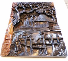 Antique wood relief for sale  Branson