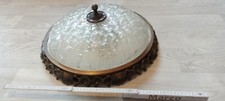 Plafoniere deckenlampe messing gebraucht kaufen  Warmsen