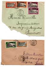 Timbres afrique enveloppes d'occasion  Darnétal