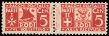 ITALIA - RHODES Q1 - Ship and Immortelle "1934 Parcel Post" (pb90234) segunda mano  Embacar hacia Mexico