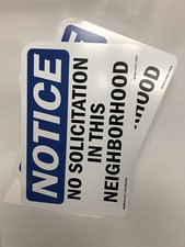 Signmission inch osha for sale  Lakewood