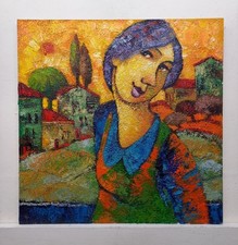Dipinto quadro olio usato  Vodo Cadore