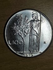 Repubblica italiana 100 usato  Spigno Saturnia