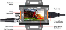 Conversor Lumantek EZ-SHV+ SDI para HDMI com display e escalador, usado comprar usado  Enviando para Brazil