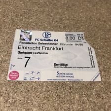 Ticket schalke eintracht gebraucht kaufen  Dortmund