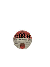 Tax disc 2011 for sale  BIRMINGHAM