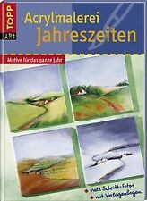 Acrylmalerei jahreszeiten moti gebraucht kaufen  Berlin