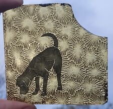 Stained glass dog for sale  BATTLE