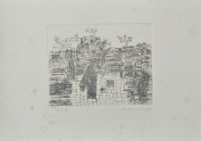 Giovanni omiccioli acquaforte usato  Carrara