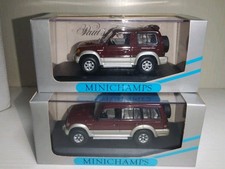 Usado, Set 2 Mitsubishi Montero Pajero 1/43 Minichamps  comprar usado  Enviando para Brazil