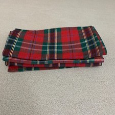 Usado, Toalhas de cozinha xadrez tartan vermelho (conjunto de 3) 18"x25" xadrez de Natal A2 comprar usado  Enviando para Brazil