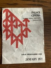 1972 cinema programme for sale  EYE