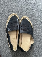 Channel espadrilles see for sale  DAGENHAM