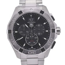Usado, Relógio masculino TAG HEUER Aquaracer CAY1110-0 cronógrafo mostrador preto quartzo Q#141129 comprar usado  Enviando para Brazil