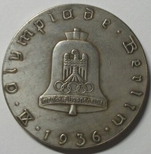 Souvenirmedaille lympiade 1936 gebraucht kaufen  Deutschland